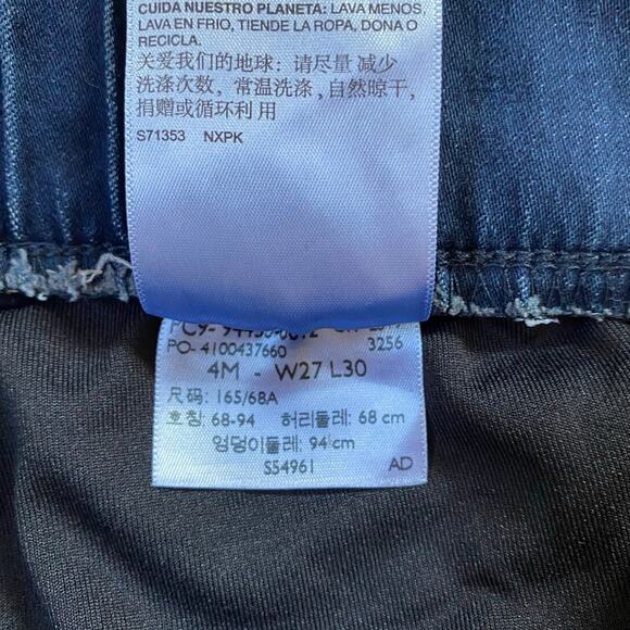 Levis Women's Signature Totally Shaping Pull On Skinny Blue Denim 4M W27/L30 - Picture 14 of 15